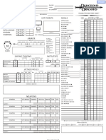 D&D 3.5 Edition Interactive Character Sheet