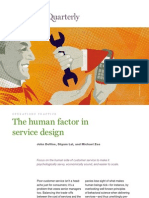 McKinsey-Human Factor in Service Design