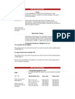 Pipe Specifications