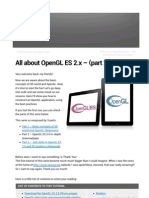 All About OpenGL ES 2.x - (Part 2 - 3)