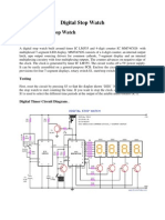 Make A Digital Stop Watch