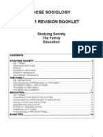 Scology Gcse Unit 1 Revision