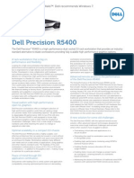 Dell Precision R5400 Server Spec Sheet