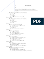 MCQs in Connective Tissue and Blood