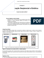 Unidade 3 - Pilhas, Alocação Sequencial e Estática PDF