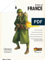 Bolt Action French Army List PDF