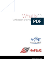 ASME & NAFEMS - 2004 - What Is Verification and Validation - SC