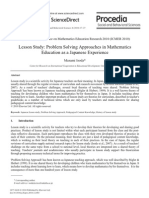 Lesson Study Problem Solving Approach Masami I Soda