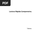 Lectura Rapida 1 Cartilla Desarrollo Del Pensamiento I