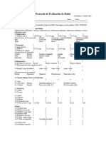 Protocolo de Evaluación Del Habla