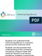 High School Science - Equilibrium