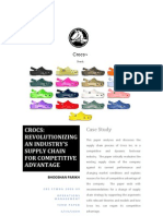 Operations Management-Crocs Shoes Case Study