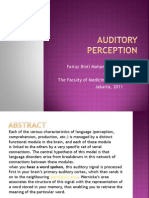 Auditory Perception