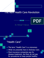 The New Health Care Revolution: Dr. Michael T. Burcon