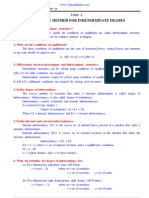 Structural Analysis II 2marks