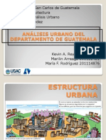 Analisis Urbano Del Departamento de Guatemala