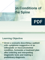 Common Spine Disorders