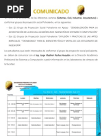 Horario Civil 2013-1