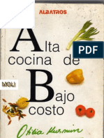 Alta Cocina de Bajo Costo