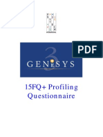 15FQPlus Ideal Profile Questionnaire