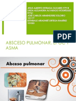 Absceso Pulmonar, EPOC y Asma, JESUS ALBERTO ESTRADA OLIVARES 97918 LINDA ALEJANDRA ALVARADO RODRÍGUEZ 97761 JOSÉ CARLOS ARMENDÁRIZ SOLORIO 101177 ESTHIBALIZ ARIADNEÉ ORTEGA RAMÍREZ 101053