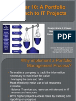 A Portfolio Approach in IT