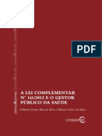 A Lei Complementar 141-12 e o Gestor Publico Da Saude PDF