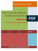 Derecho Civil Acto Jurídico Tarea #05 Ditta