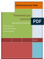 Volumetria Por Retroceso