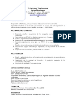 El Curriculum Vitae Funcional