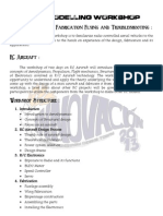 Aero Modelling Workshop: RC Aircraft Design, Fabrication Flying and Troubleshooting