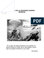 Causas de La Segunda Guerra Mundial