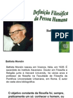 Battista Mondin PEDAGOGIA