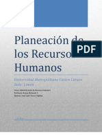 Planeacion de Los Recursos Humanos