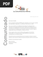 Real CEPPA Comunicado 24-5-2013