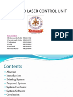 PLC Based Laser Control Unit