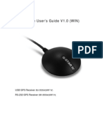 GPS Mouse User's Guide V1.0 (WIN) : USB GPS Receiver RS-232 GPS Receiver