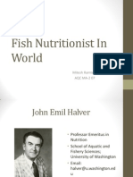 Fish Nutritionist in World