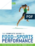 The Complete Guide To Food For Sports Performance - Peak Nutrition For Your Sport (Team Nanban) TMRG