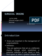 Surgical Drains Presentation 1