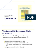 Instrumental Variables Regression