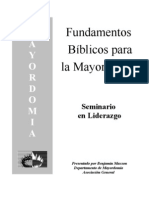 Fundamentos Bíblicos para La Mayordomía