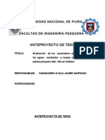 Anteproyecto de FormuLACION - SANTIAGO