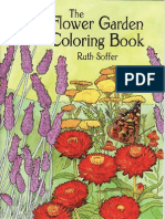 Flower Garden Coloring Book