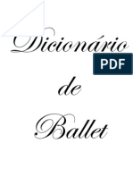 Dicionário de Ballet