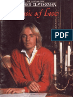 Richard Clayderman-Music of Love (Book of Piano Solos)