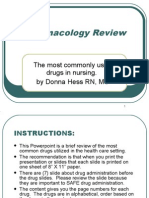 Pharmacology Review