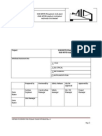 Method Statement For Storage Tanks