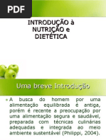 Aula 1 - Nutrição e Dietética