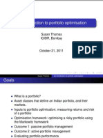 An Introduction To Portfolio Optimization